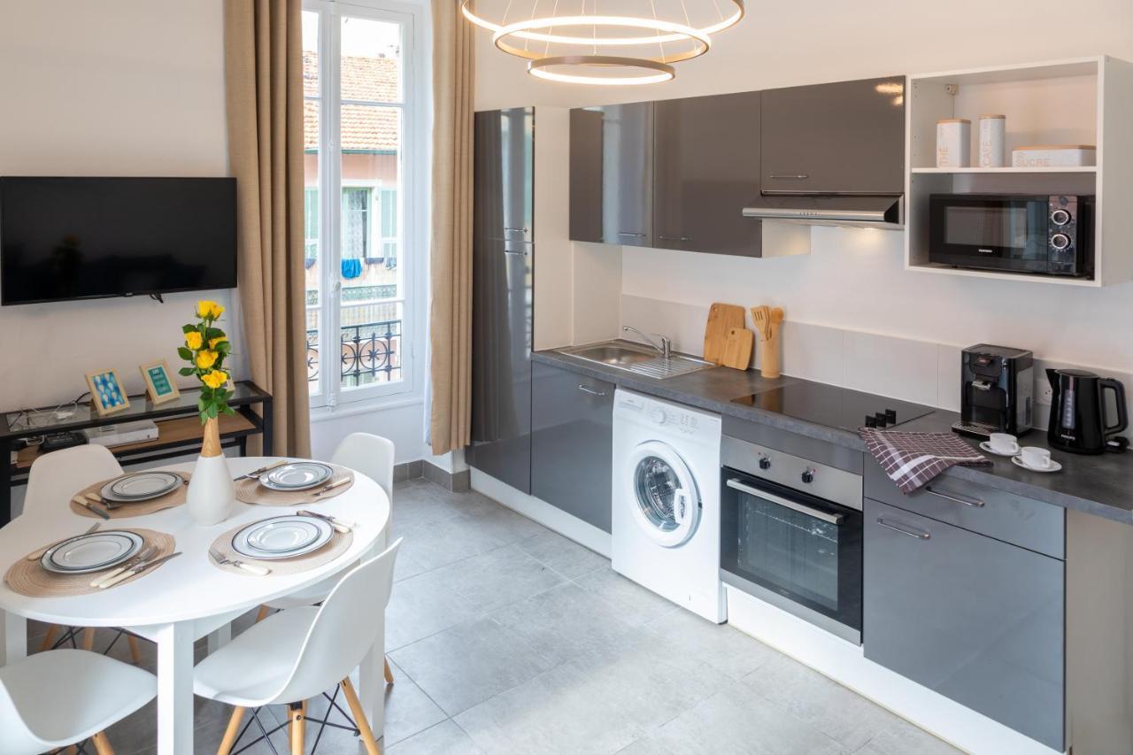 Lovely Apartment With Terrace Nice Centre Eksteriør bilde